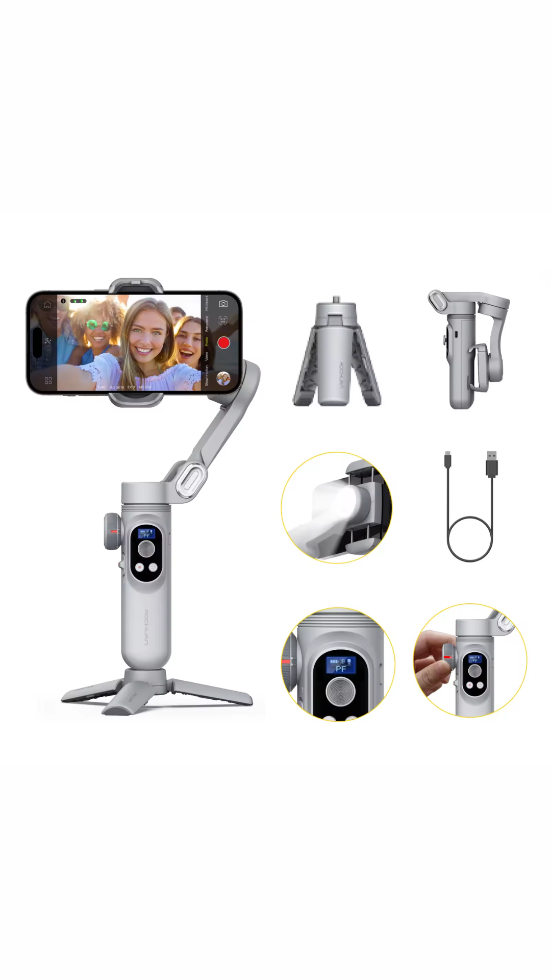 Aochuan Smart XE 3-Axis Gimbal Stabilizer™