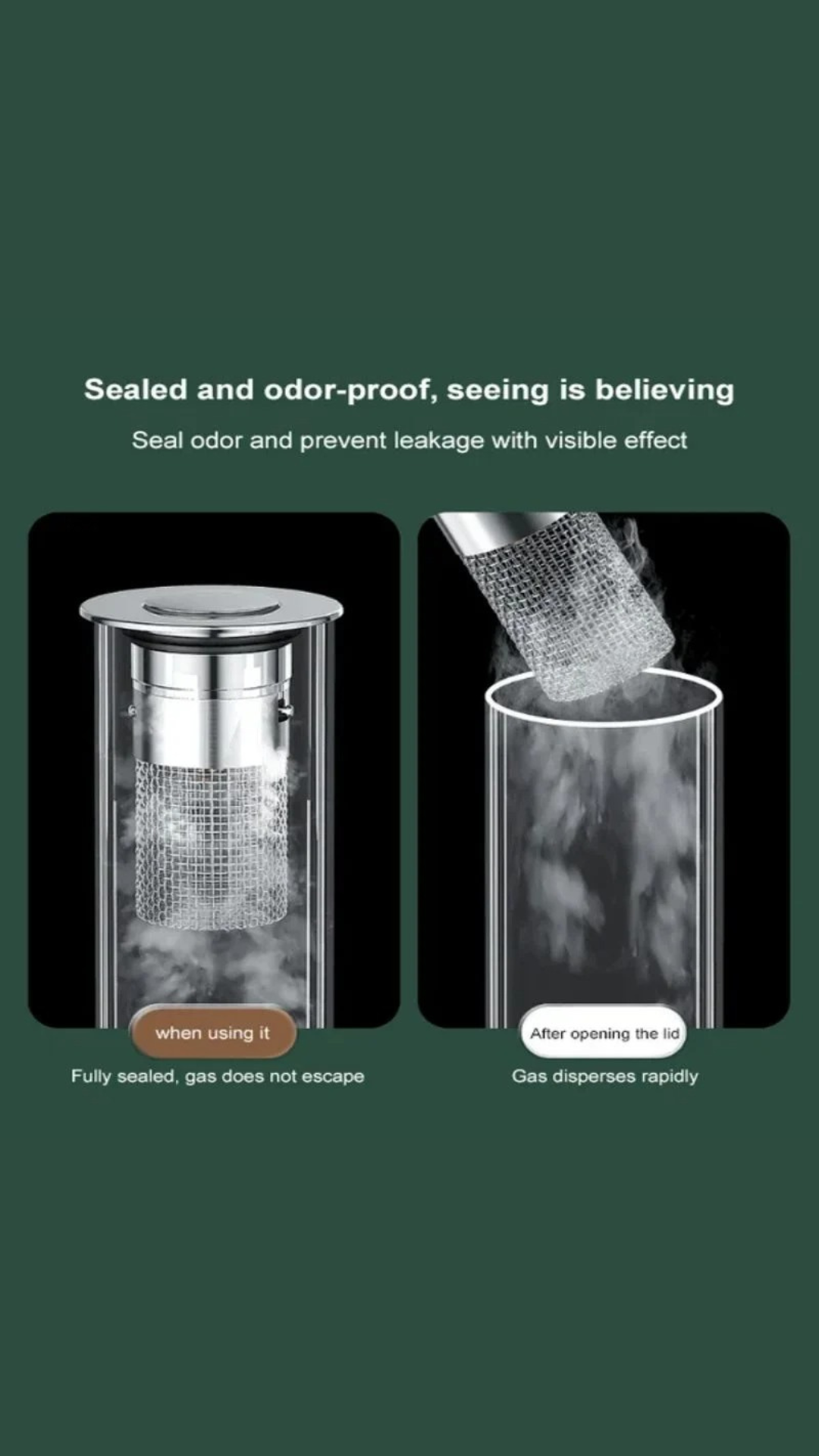 DrainGuard™ – Anti-Clog Sink Strainer & Stopper