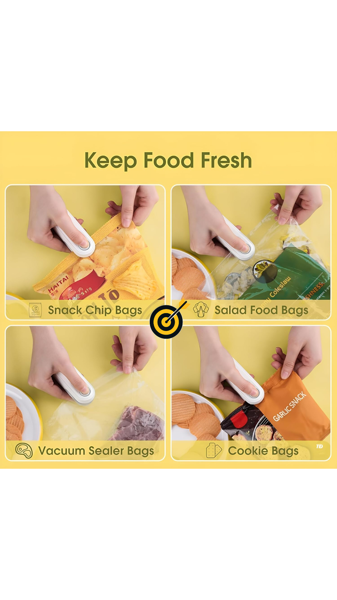 FreshSeal™ – Portable Heat Sealer & Cutter