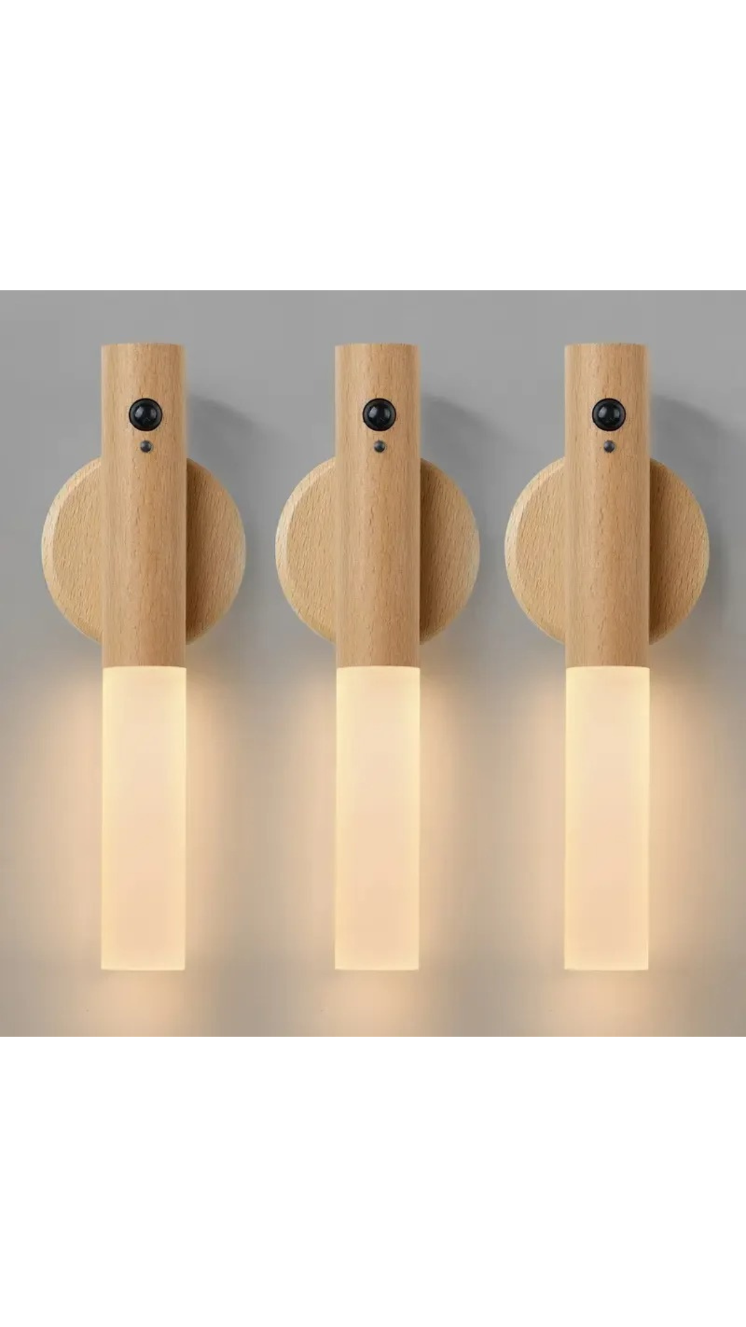 GlowSense™ – Rechargeable LED Wall Lamp