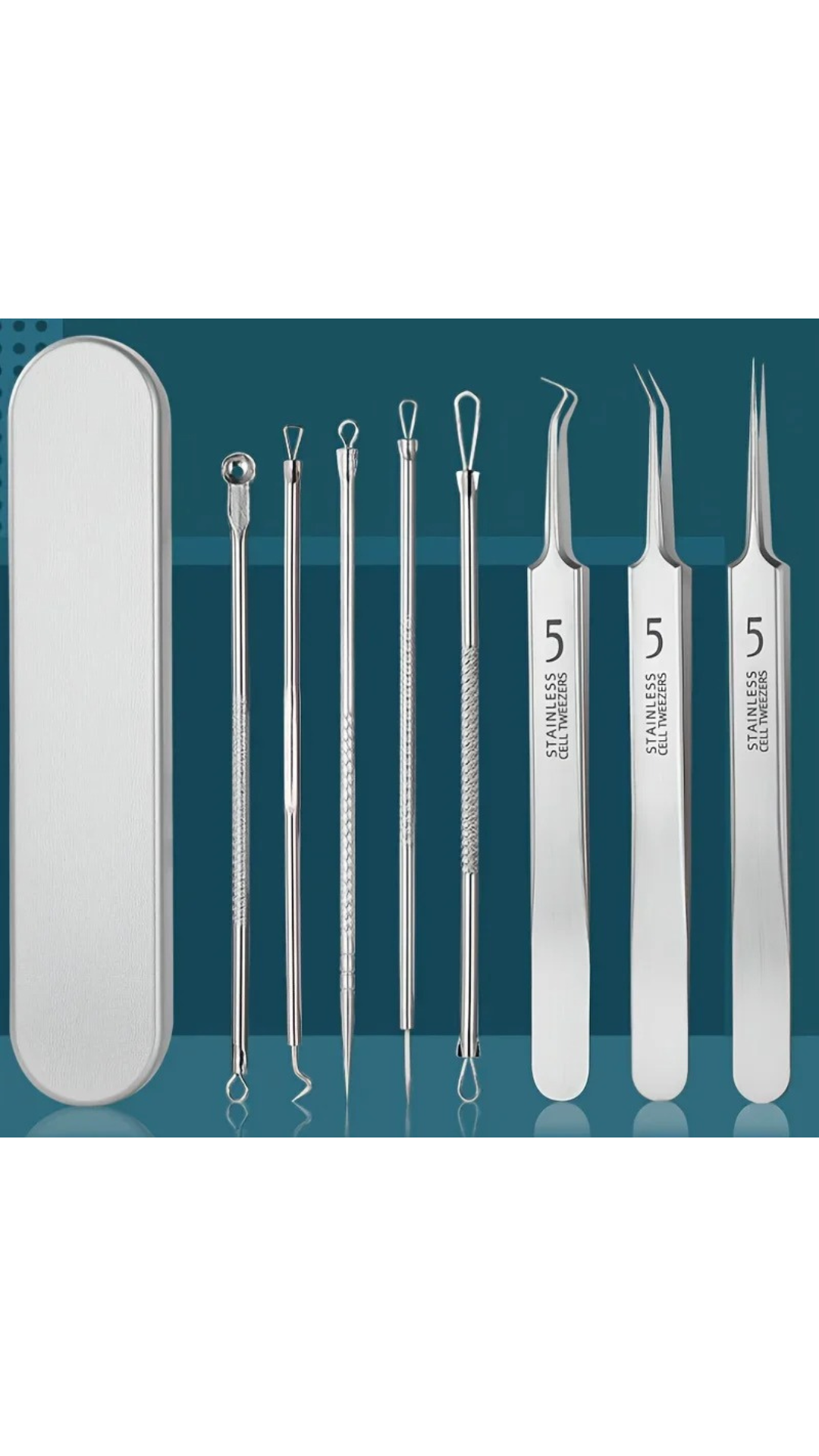 ClearSkin™ – Stainless Steel Blackhead Removal Kit