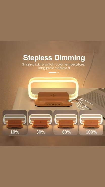 Touch-Sensitive Wireless Charger Lamp™