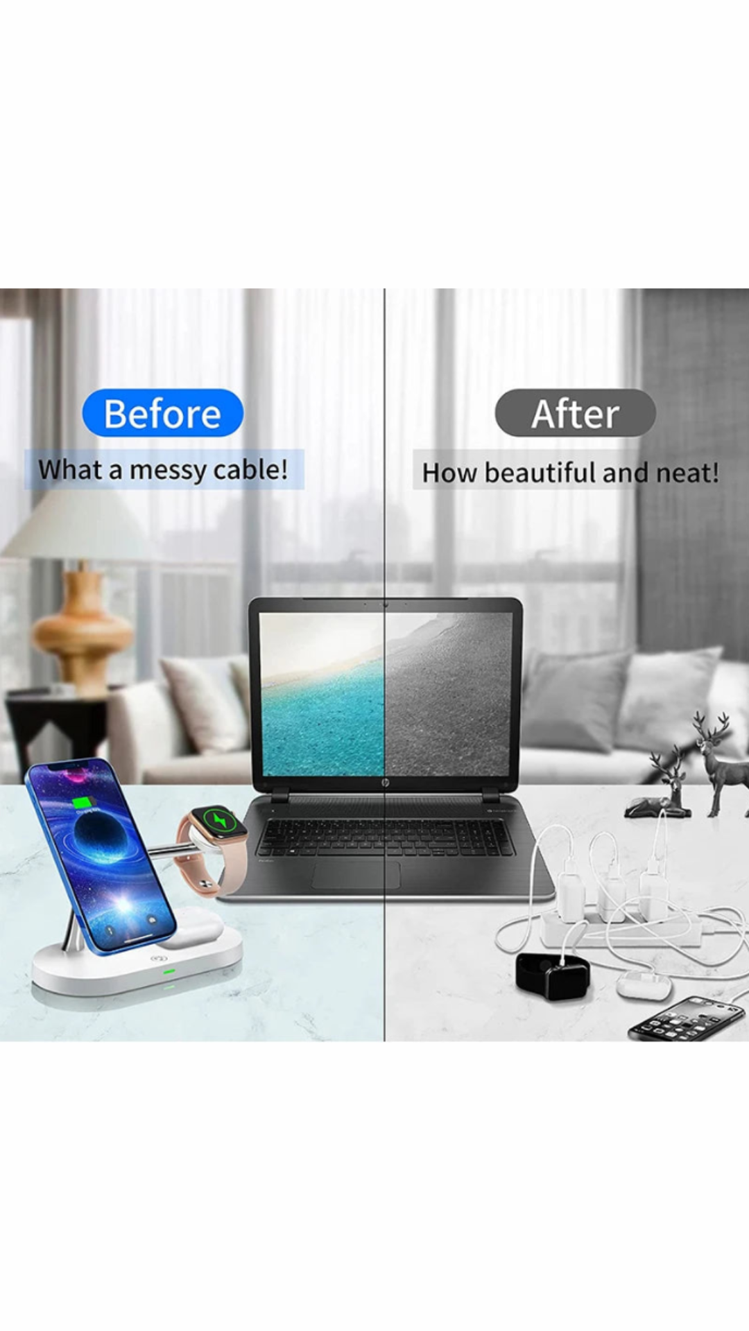 3-in-1 Wireless Charging Stand™