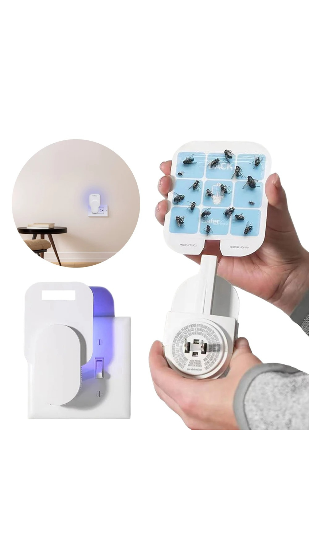 FlyGuard™ - Plug-In Mosquito & Fly Catcher