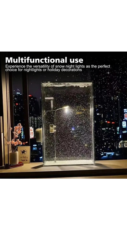 FrostScene™ – The Magical Snowy Night Light