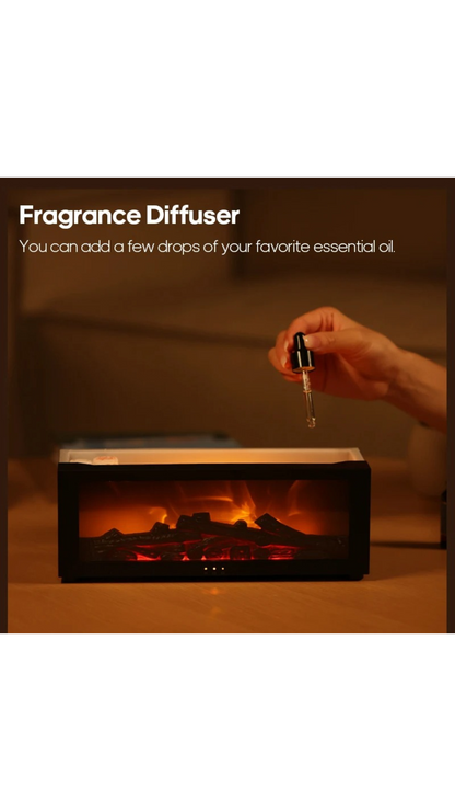 FlameGlow™ – Aromatherapy Humidifier &amp; Nightlight