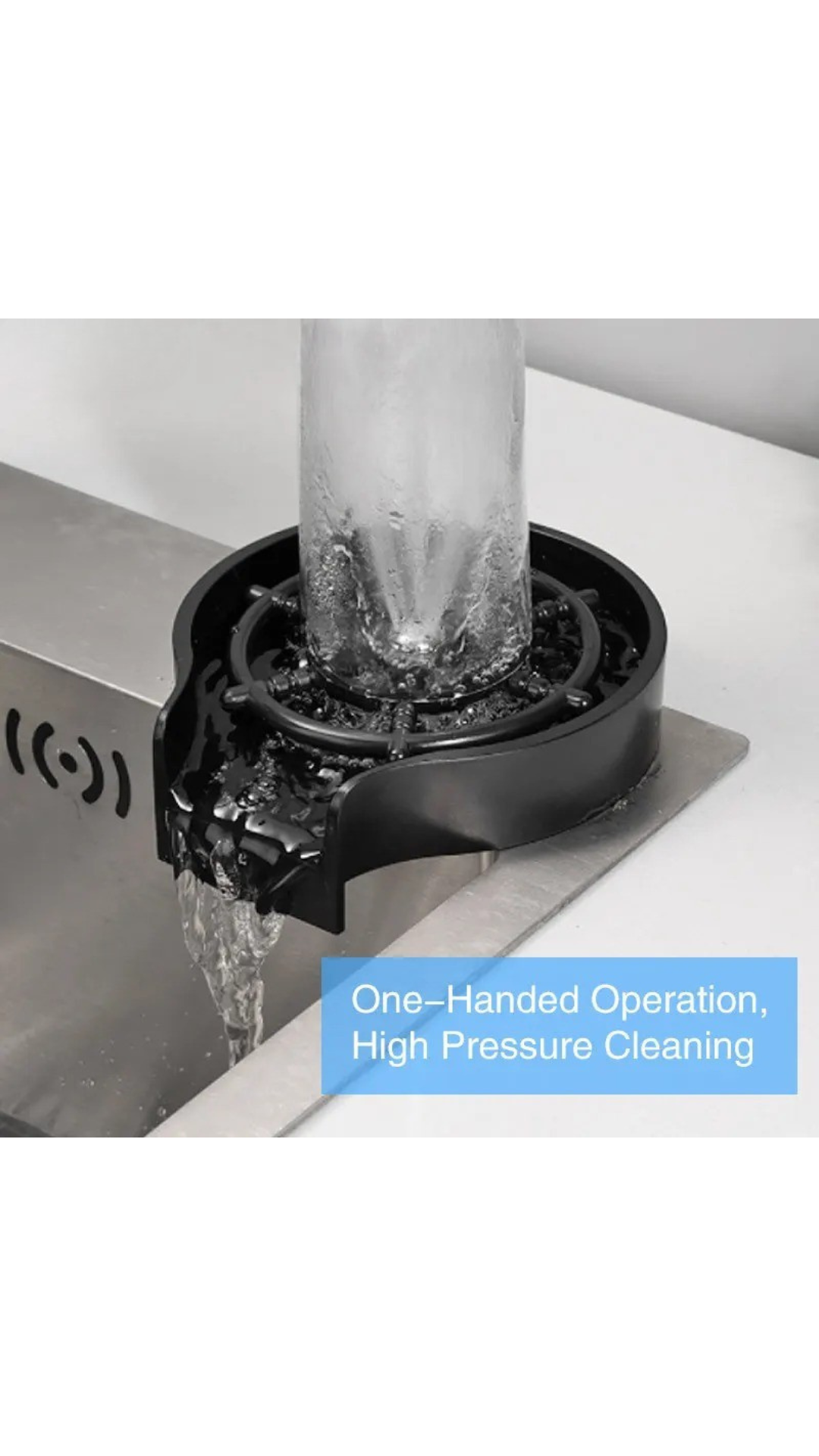 AquaRinse™ – High-Pressure Glass Cleaner