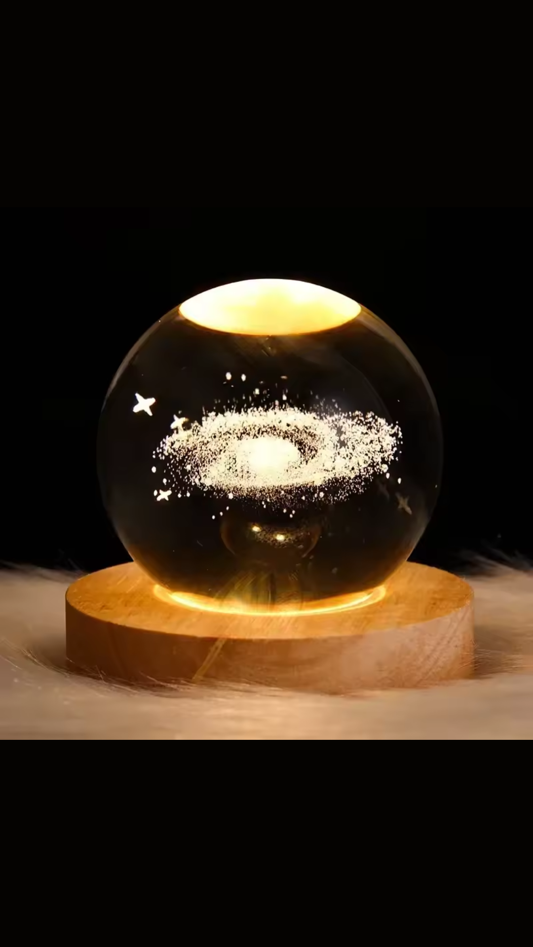 3D Engraved Crystal Sphere™