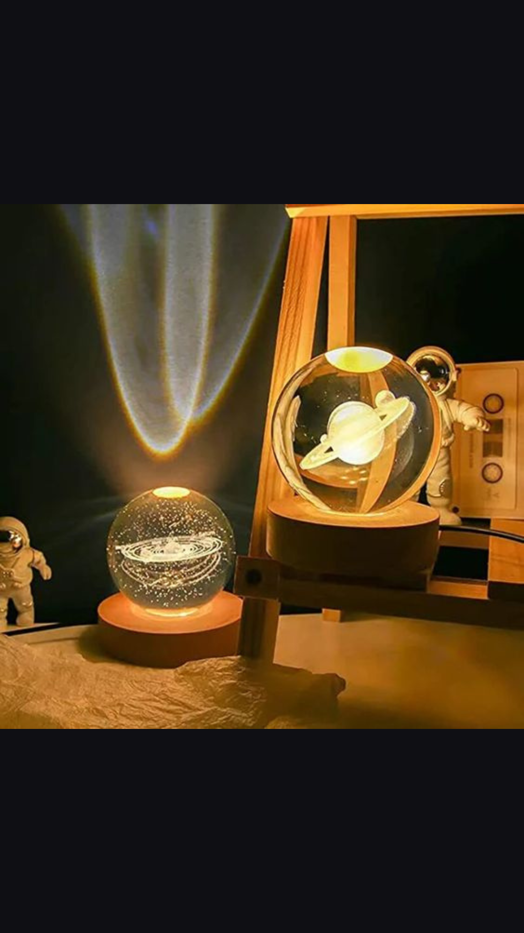 3D Engraved Crystal Sphere™