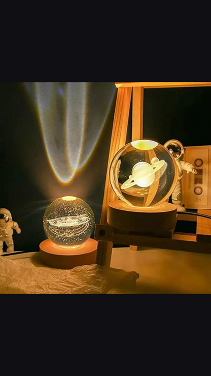 3D Engraved Crystal Sphere™