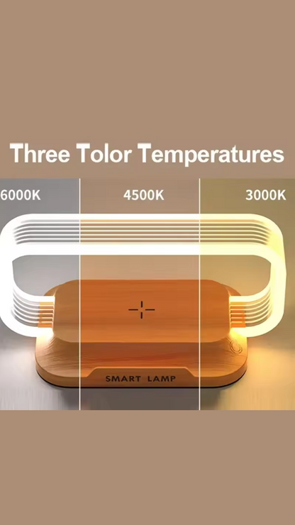 Touch-Sensitive Wireless Charger Lamp™