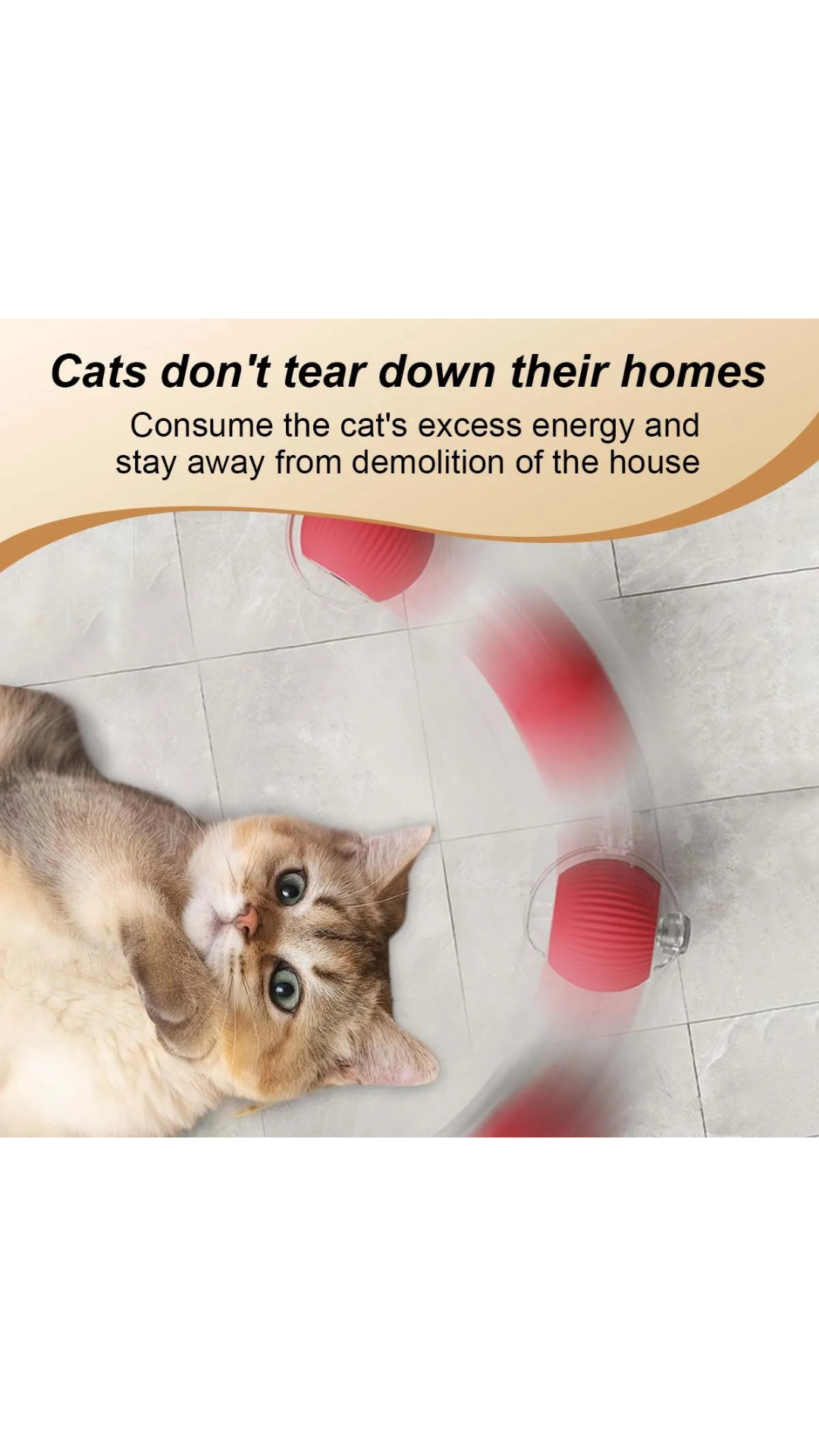 PurrChase™ – The Smart Rolling Ball for Endless Feline Fun