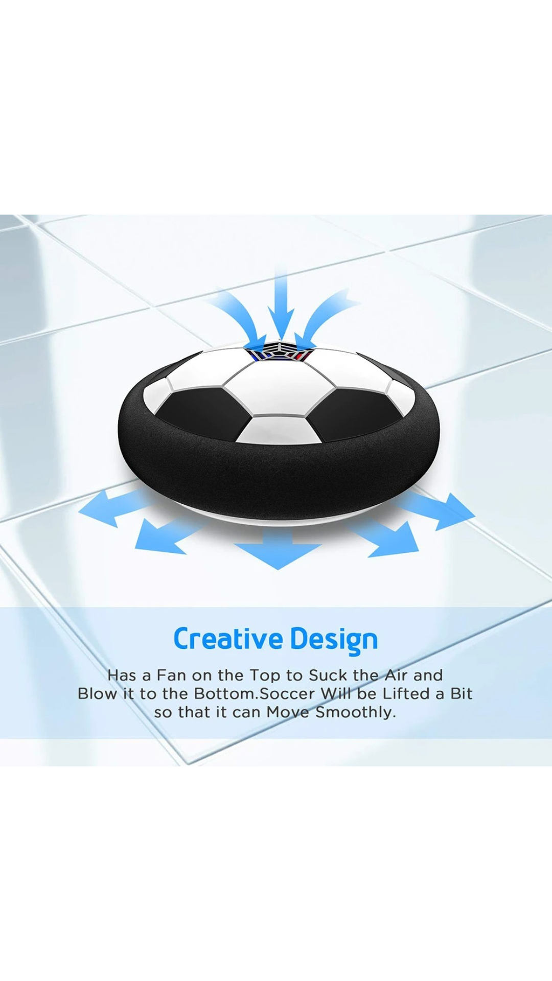 GlideBall™ – The Floating LED Soccer Ball