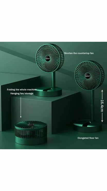 SmartFold™ 3-in-1 Rechargeable Desk Fan™