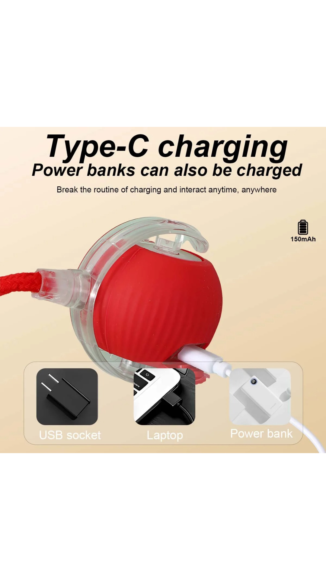 PurrChase™ – The Smart Rolling Ball for Endless Feline Fun