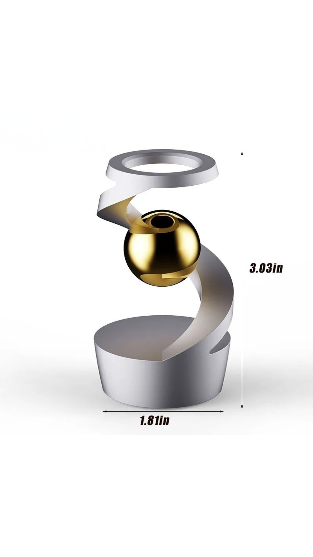 LunaLev™ – Magnetic Levitating Desk Spinner