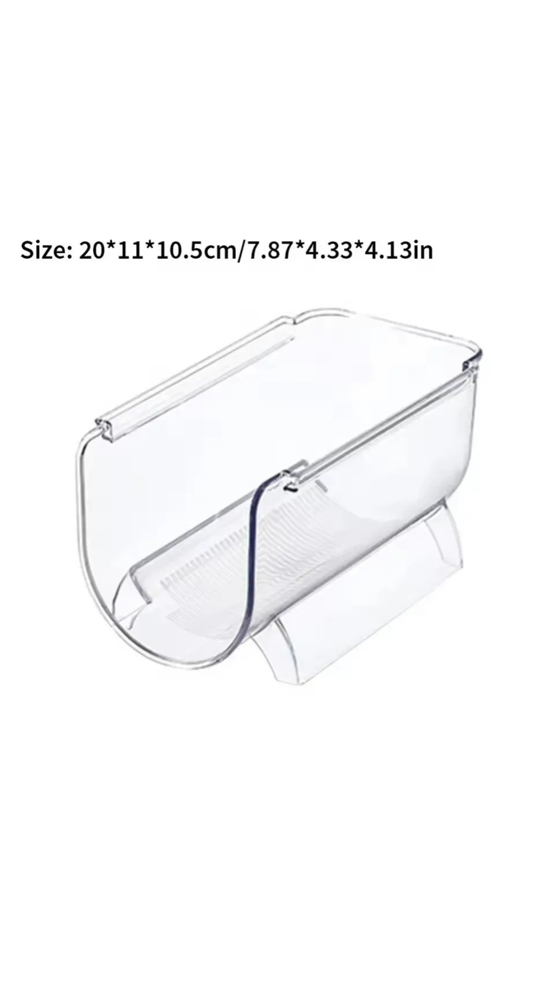 StackMate™ – Clear Fridge Bottle Organizer