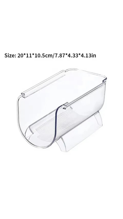 StackMate™ – Clear Fridge Bottle Organizer