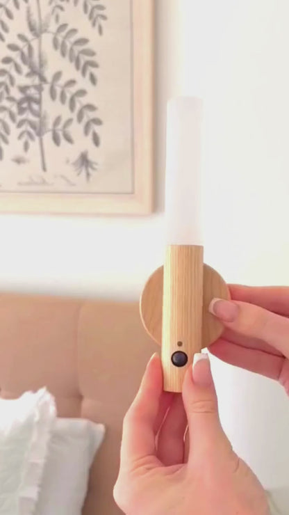 GlowSense™ – Rechargeable LED Wall Lamp